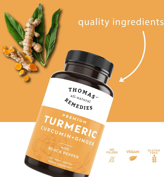Turmeric Curcumin and Ginger