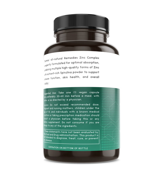 Zinc Complex (60 Vegan Capsules)
