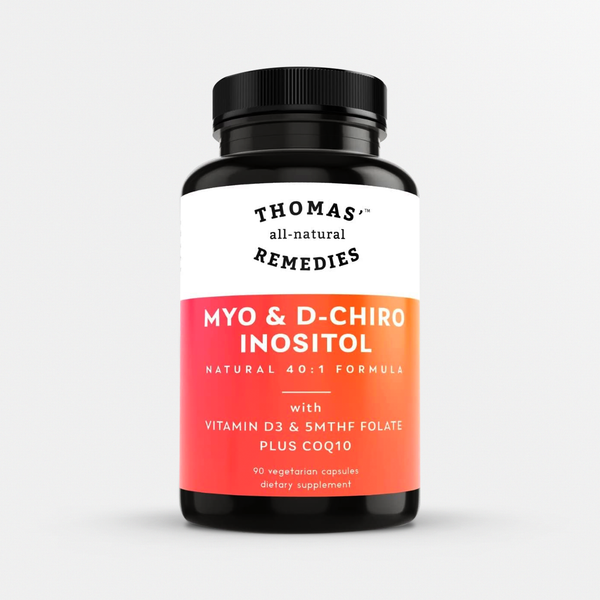 Myo and D-Chiro Inositol (90 Capsules) – Thomas' all-natural Remedies